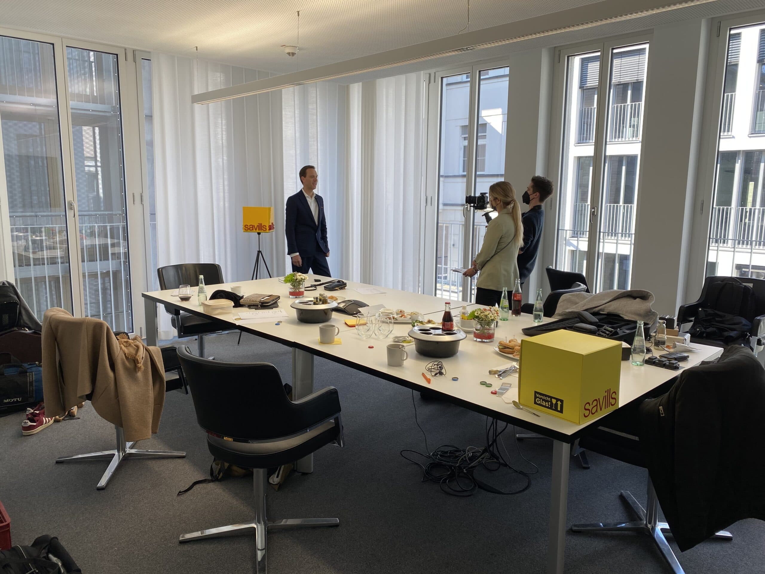 Ramona Nerra & Florian Walther Savills Büro